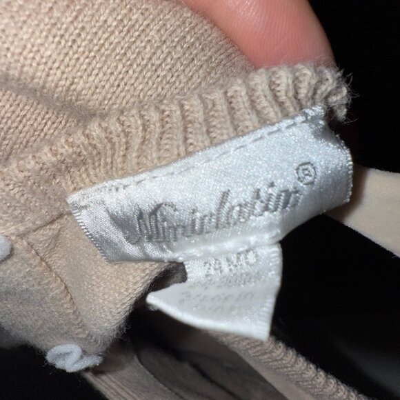 Whitalatin Girls Star Print Ruffle Sleeve Sweater – Size 2T - Picture 5 of 5